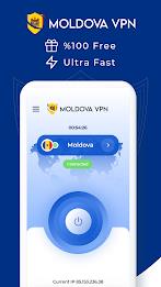 VPN Moldova - Get Moldova IP Captura de tela 1