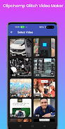 Clipchampion GlitchVideo Maker Captura de tela 1