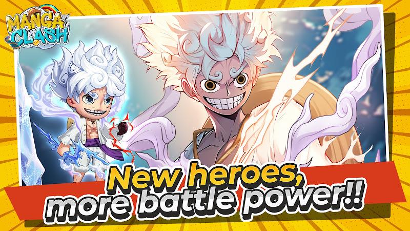 Manga Clash - Warrior Arena Tangkapan skrin 1