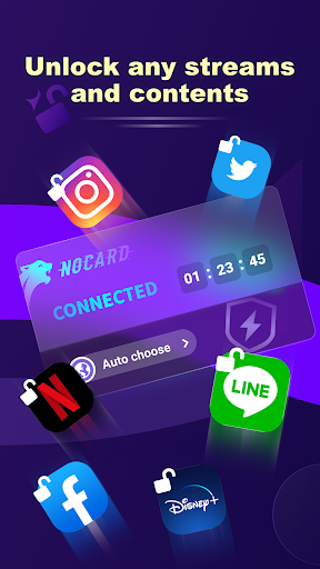 NoCard VPN - No Card Needed Schermafbeelding 4