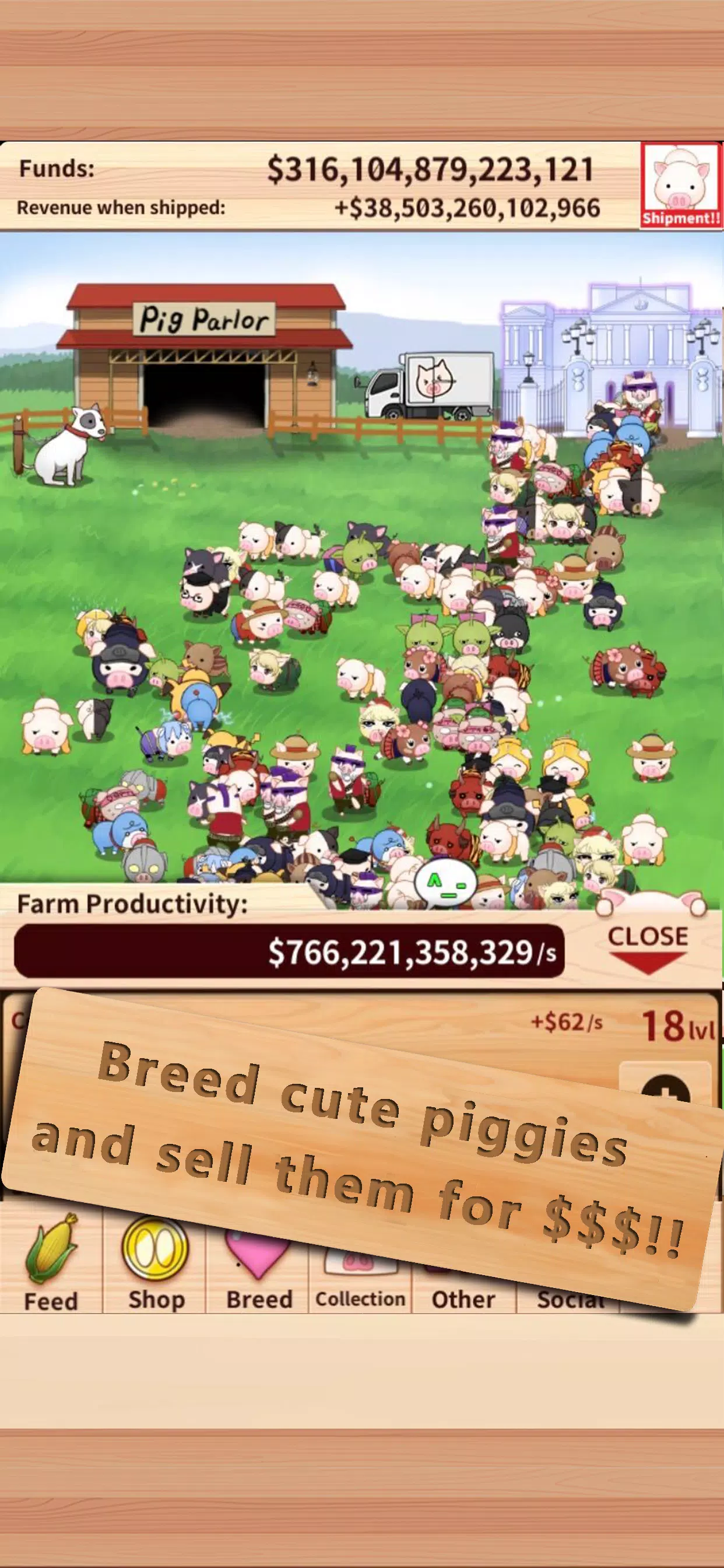 Piggy Clicker Screenshot 1