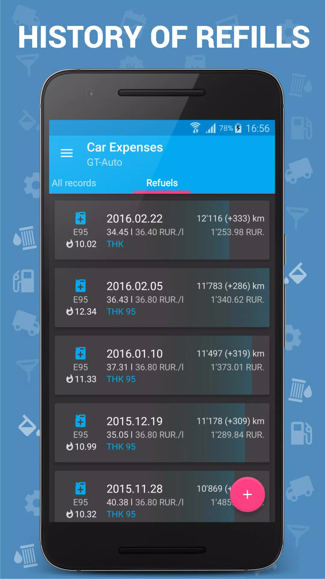 Car Expenses Manager應用截圖第3張