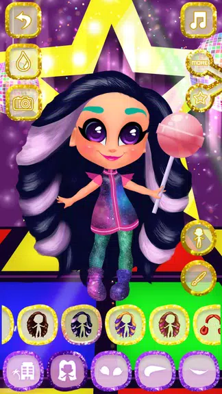 Candy Hair Salon - Doll Games Tangkapan skrin 3