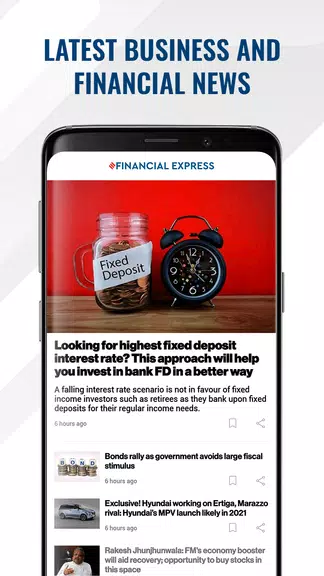 Financial Express-Market News Capture d'écran 1