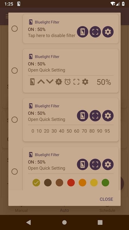 Bluelight Filter for Eye Care ภาพหน้าจอ 1