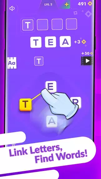 Word Hunter - Offline Word Puz Ekran Görüntüsü 1