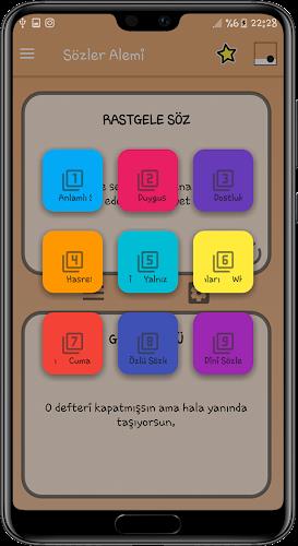 Sözler Alemi -  Durum Sözleri Screenshot 3