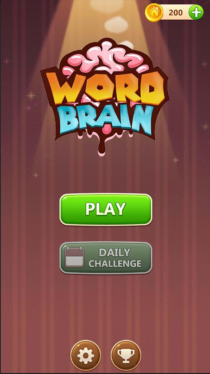 Word Brain: Words Cross Puzzle Tangkapan skrin 1