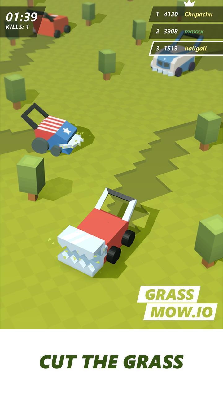 Grass mow.io - survive Скриншот 4