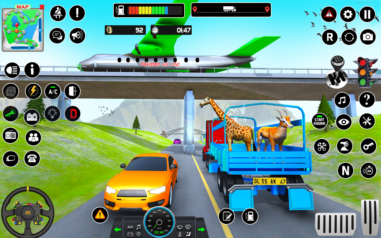 Animals Transport: Truck Games Schermafbeelding 3