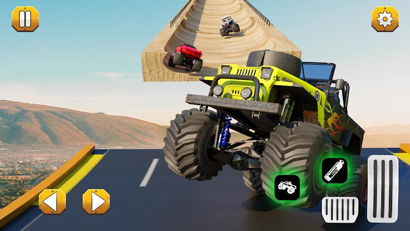 Monster Truck Ramp: Car Games Captura de tela 4