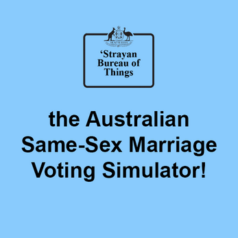 Australian Same Sex Marriage Voting Simulator स्क्रीनशॉट 1