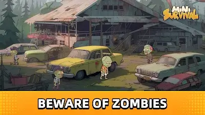 Mini Survival: Zombie Fight Screenshot 2