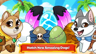 Dungeon Dogs - Idle RPG Capture d'écran 1