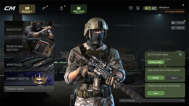 Combat Master Mobile FPS Tangkapan skrin 1