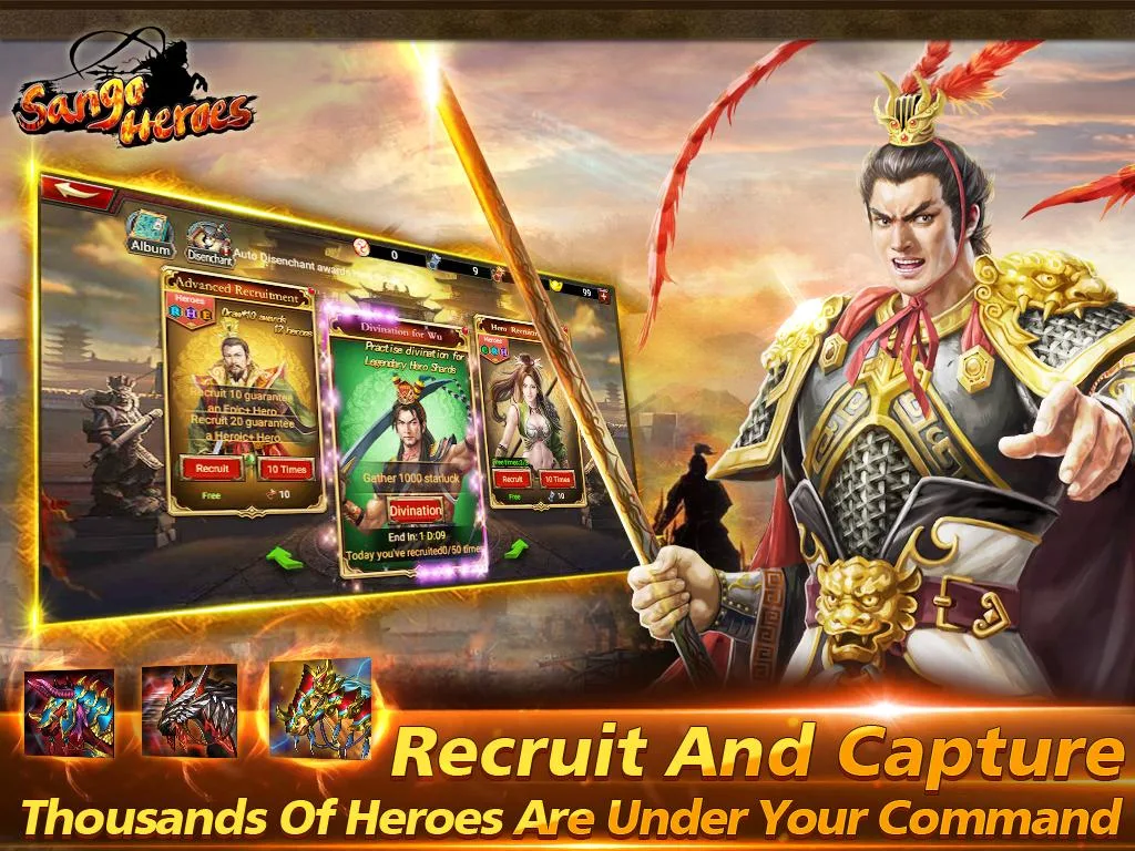 CBT of Sango Heroes ภาพหน้าจอ 2