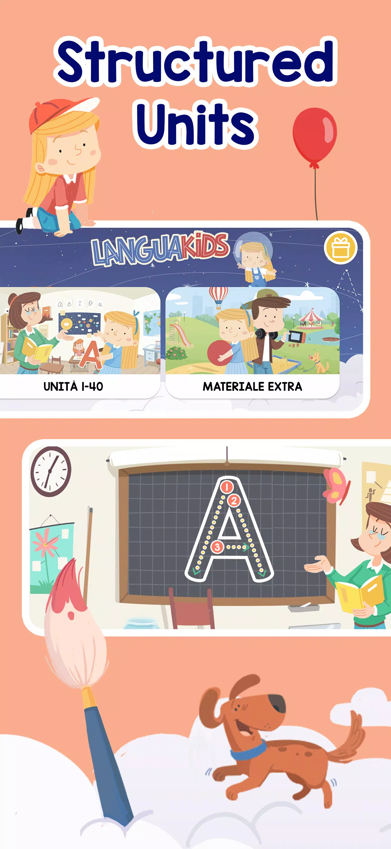 LANGUAKIDS: Italian for kids ภาพหน้าจอ 3