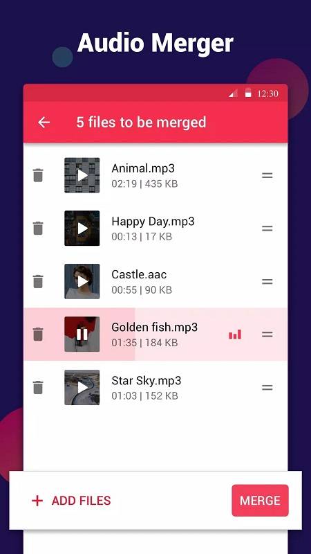 Schermata Video to MP3 – Video to Audio 3