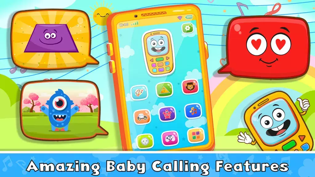 Baby Phone Game: Kids Learning स्क्रीनशॉट 1