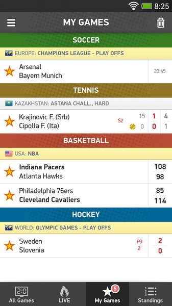 Flashscore live scores & news Screenshot 3