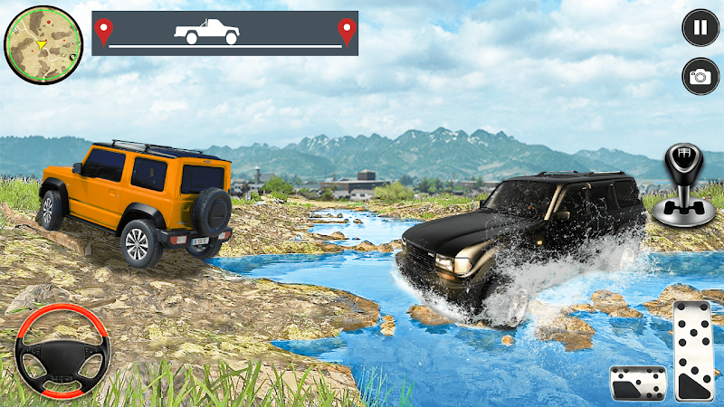 4x4 Turbo Jeep Racing Mania Schermafbeelding 2