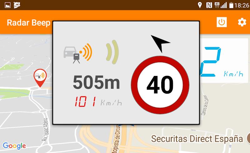 Radar Beep - Radar Detector Screenshot 3