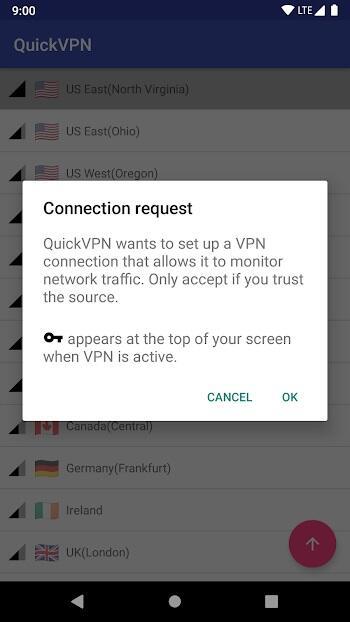 QuickVPN स्क्रीनशॉट 4