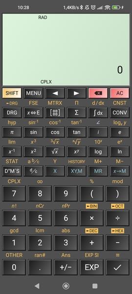 HiPER Scientific Calculator應用截圖第1張