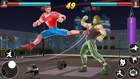 Gym Fight Club: Fighting Game Schermafbeelding 2