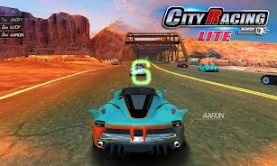 City Racing Lite Скриншот 2