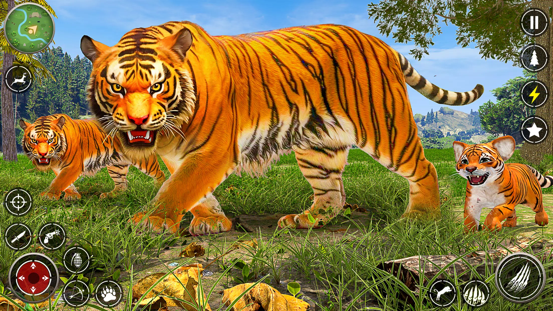 The Tiger Family Simulator 3D Captura de tela 2