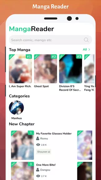 Manga Reader- Best Free Manga Online & Offline Tangkapan skrin 4