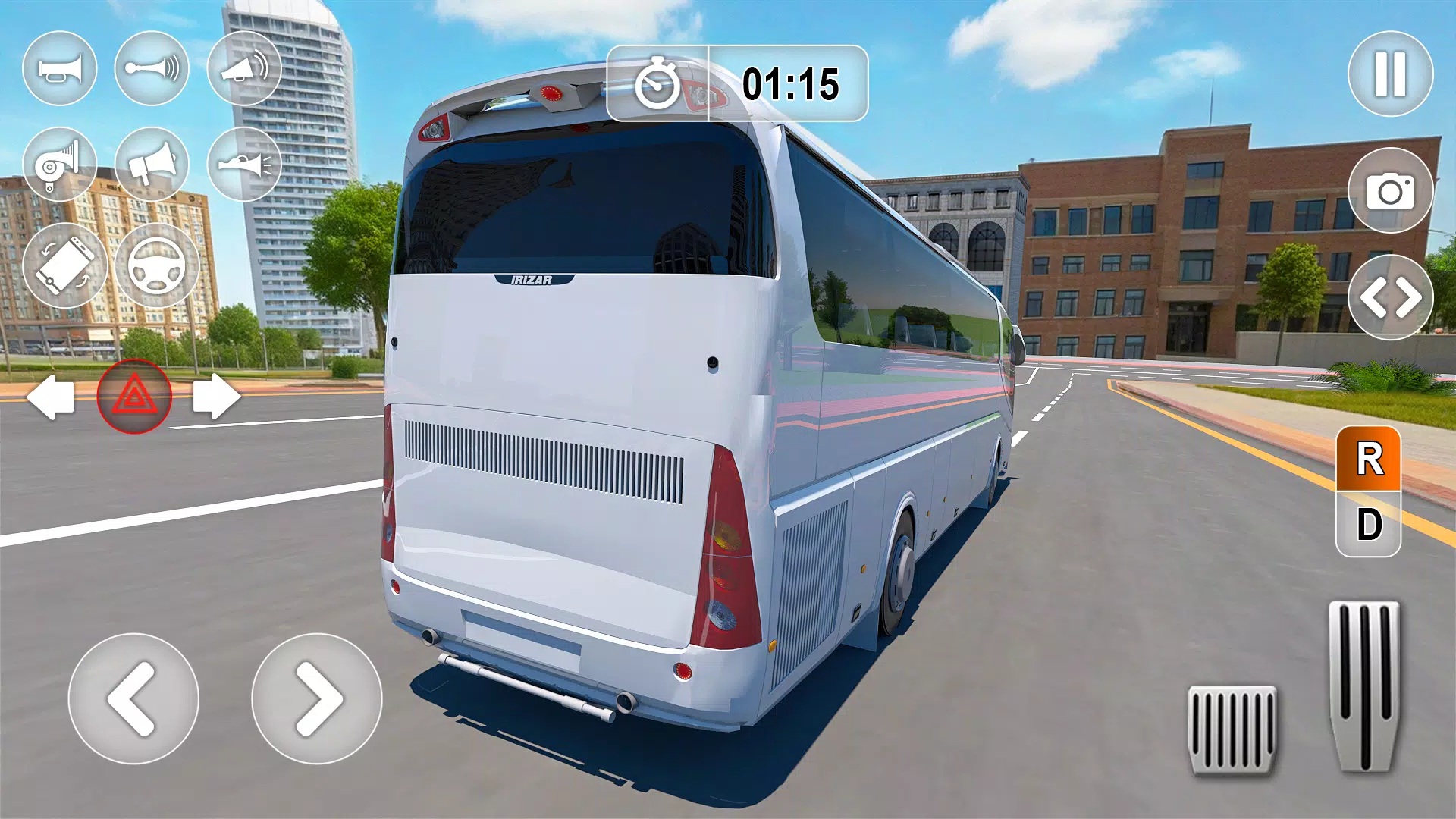 Bus Driving Games 3d Simulator Schermafbeelding 1