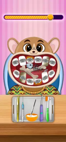 Hippo's Doctor : Dentist Games Screenshot 1