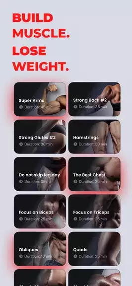 Gym Workout & Personal Trainer Screenshot 1