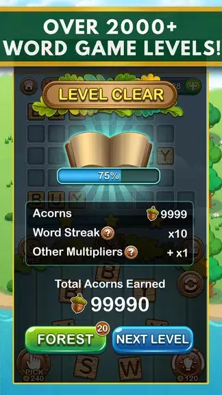 Word Forest: Word Games Puzzle ภาพหน้าจอ 2