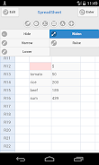 Simple Spreadsheet スクリーンショット 3