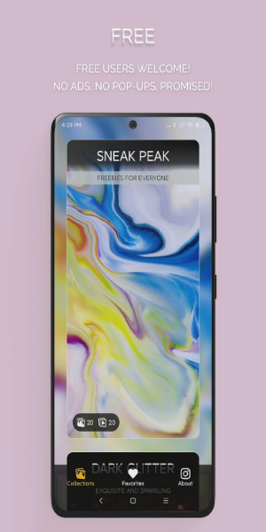 Chroma Galaxy Live Wallpapers Скриншот 2