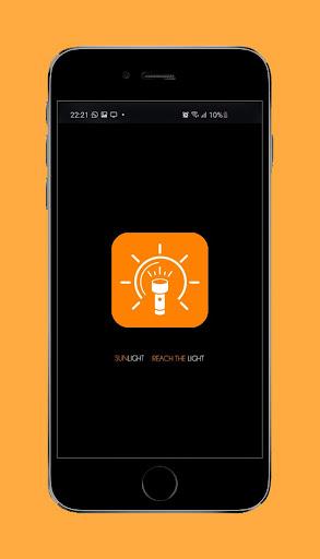 SunLight - Flashlight - Torch Captura de pantalla 1