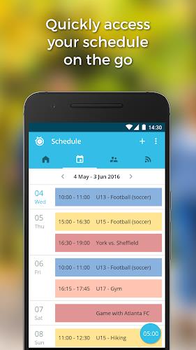 Sportlyzer Coach Diary Screenshot 2