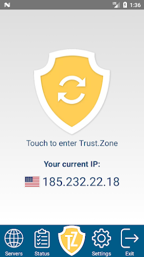 Trust.Zone VPN - Anonymous VPN ภาพหน้าจอ 2