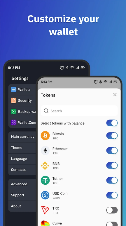 IronWallet Cold Crypto Wallet Tangkapan skrin 3