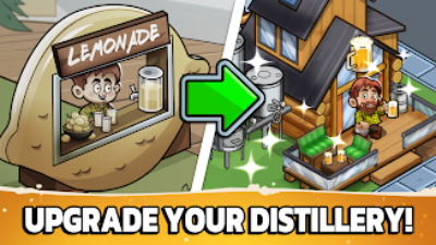 Idle Distiller Tycoon Game Captura de pantalla 3