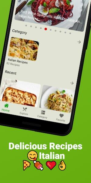 Italian Recipes Screenshot 4