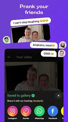 Avatarify: AI Face Animator Captura de pantalla 2