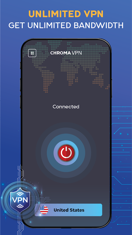 Chroma VPN Unblock Sites Proxy Ekran Görüntüsü 3