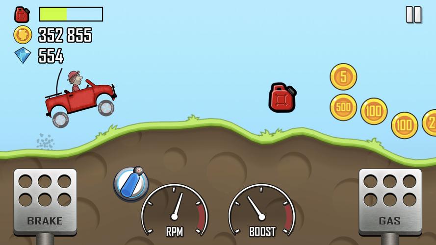 Hill Climb Racing Captura de pantalla 1