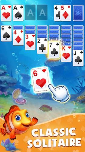 Solitaire: Fishing Go! Ảnh chụp màn hình 1