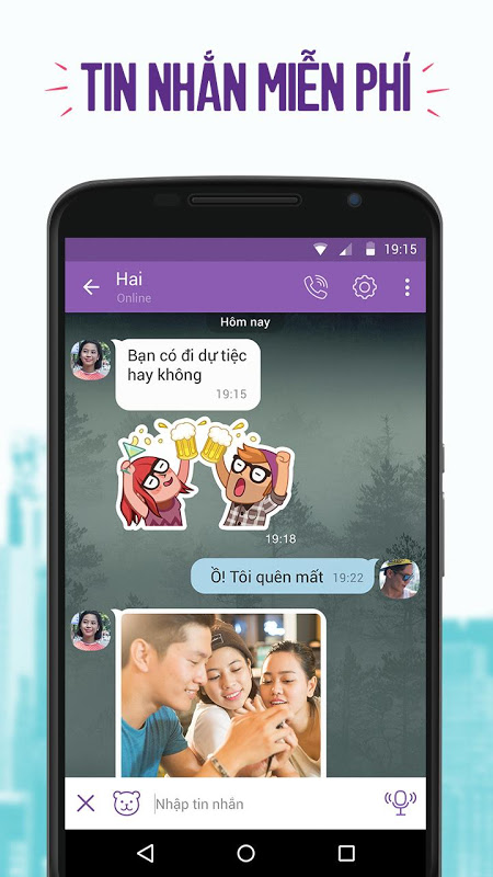 Viber Messenger Zrzut ekranu 3