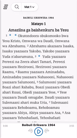 BAIBULI ERIKWERA Runyankore 스크린샷 1